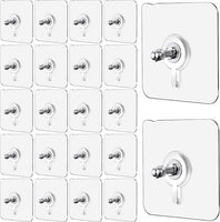 Self Adhesive Hooks for Wall Heavy Duty Strong Nail (Pack of 10)